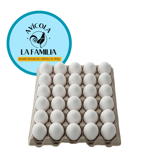 BANDEJA HUEVO PRIMERA BLANCO 30 UNIDADES